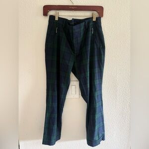 Zara Basic Plaid Pants